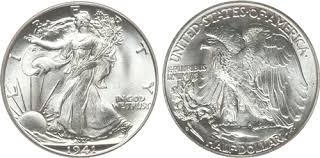 1941 D Walking Liberty Half Dollar Values