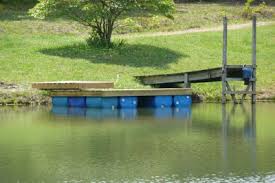 The dock can also be anchored and used as a floating dock in the middle of the water, ideal for a lake, or you can use multiple floating dock edge packages to extend the dock from the wharf out into the water. Guidance For Building A Floating Dock Pond Boss Forum