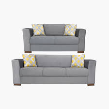 طقم كنب 5 مقاعد بمساند ذراعين مربعة روما متعد د الألوان