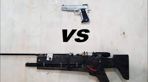 Airsoft Pistol Vs Homemade Airsoft Gun - Youtube