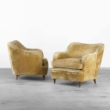 Funky furniture furniture upholstery plywood furniture furniture design living room interior home interior design plumbing pipe furniture sofa bench futuristic furniture. Ponti Gio Pair Of Lounge Chairs From Hotel Bristol Merano 1938 1950 Mutualart