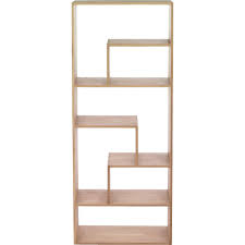 Etagere En Chene Forme Zig Tassia Bibliotheque Et Etagere Etagere Chene Chene Etagere