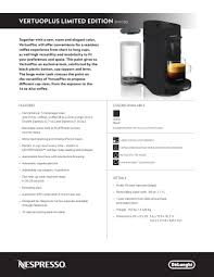 Nespresso vertuo plus coffee machine by magimix | red. Nespresso Env150bm Specification Manualzz