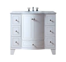 Maybe you would like to learn more about one of these? Stufurhome Gm 2206w 40 Cr 40 Inch Grand Cheswick White Single Sink Vanity With Carrara Marble