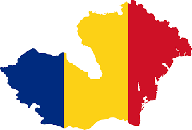 The romanian flag is the flag of the country named romania. File Flag Map Of Romania 1942 Svg Wikipedia