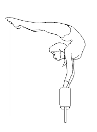 Practicing Balance Beam Gymnastic Coloring Page Download Print Online Coloring Pages For Free In 2020 Coloring Pages To Print Coloring Pages Online Coloring Pages