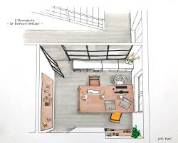 Le Nouveau Projet Une Orangerie A Rehabiliter Joli Tipi Interieur Dessin D Architecture Dessin Architecte Decoration Interieure Bureau