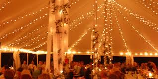 6 Lighting Options To Make Your Wedding Tent Sparkle Lakes Region Tent Event