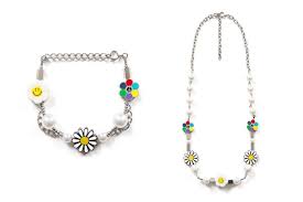 Salute Introduces Flower Anarchy With Ss20 Necklace Bracelet Release Beaded Jewelry Necklace Necklaces Bracelets