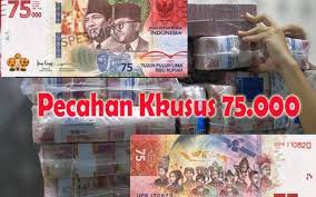 Uang 75000 rupiah bukan cuma untuk koleksi, tapi sah menjadi alat tukar. Cara Mudah Dapatkan Uang Baru Pecahan 75 000 Yang Diedarkan Secara Terbatas Kabar Surabaya