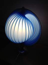 Reserved Stunning Verner Panton Moon Lamp Rare Plastic Table Etsy Lamp Retro Lighting Table Top Design