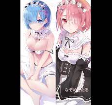 Re:ゼロから始める異世界生活 レム ラム 抱き枕カバー 2wayトリコット tr 限定 アニメ ゲーム エロ リゼロ - なぞめきたる  ＠祝１１6０人 - BOOTH