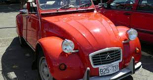 Spotted In Vancouver Cherry Red 2cv Unique Cars Vancouver Love Car