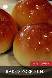 The Best Baked Pork Buns Recipe Dim Sum Central Baked Pork Baked Pork Buns Recipe Pork Buns