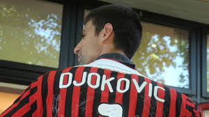 34 (1987.05.22) age 39 (1981.08.08) serbia birthplace switzerland monte carlo, monaco residence Wimbledon I Complimenti Del Milan A Djokovic Foto