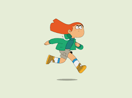 Girl Character Animation After Effects Animacao