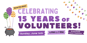 15 Years of Volunteers