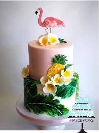 Rose Gold 12th Birthday Cake Designs Tropical Flamingo Cake By A Piece Of Cake Flamingo Flamingocake Cakedecorating Tropical Summer Birthday Cake Tropical Birthday Cake Hawaiian Birthday Cakes