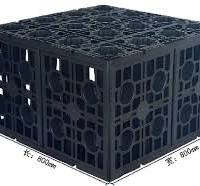 [Hot Item] Black Modular Rainwater Harvesting System Rainwater Collect  Stormwater Module