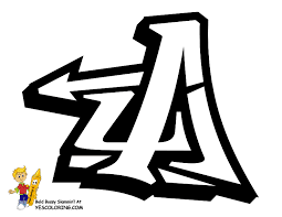 Contoh grafiti huruf keren dinding tembok graffiti art abjad grafiti doodle lettering. Banksy Graffiti Alphabets Free Graffiti Alphabet Coloring Pages