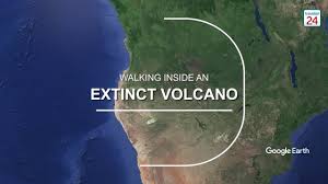 A volcano is an opening, or rupture, in the earth's surface or crust, which allows hot, molten rock, ash, and gases to escape from deep below the surface. Walking Inside An Extinct Volcano Youtube