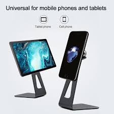 With this hawaiian print pillow stand. Eller Sante Lazy Mobile Stand For Desk Angle Height Adjustable Cell Phone Stand Aluminum Metal Phone Holder Compatible With All Mobile I Pad Tablet Black Eller Sante Brand Luxurious Covers