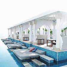 B A L I T R I P A D V I S O R On Instagram V U E B E A C H C L U B Photo By Melodyamadeas Photo Location Vue Beac Pool Bar Design Resort Pools Hotel Pool