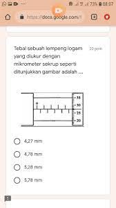 We did not find results for: Tebal Sebuah Lempeng Logam Yg Diukur Dengan Mikrometer Sekrup Seperti Ditunjukkan Gambar Adalah Brainly Co Id