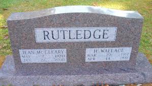 Eva Jean McCleary Rutledge (1920-2000)