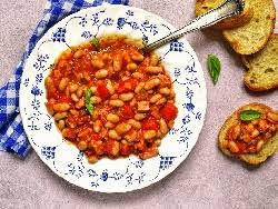 pechen bob fasul na furna recepti