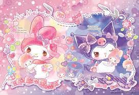 Melody And Kuromi Melody Hello Kitty Hello Kitty Art My Melody Wallpaper