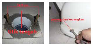 Kemudian, pada bagian belakang closet duduk. Cara Memasang Toilet Duduk Yang Baik Dan Benar