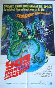 What i particularly like about space amoeba is the different approach in depicting aliens. Yog Monster From Space 1970 One Sheet Poster