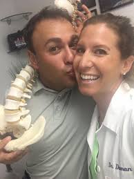 A tune up for my favorite golf pro*, AXYSGolf's Eric Kaplan, before he  heads up to lecture at the PGA Show in Orlando 🏌️ ⛳️ *and husband ❤️  #chiropractic #golf #golfer