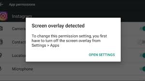 On android smartphones, especially those running android marshmallow, a screen overlay error sometimes pops up. Solved Screen Overlay Detected Error In Android Phone 3 Ways