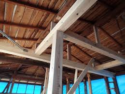 柱と梁を交換し 金物で補強 施工 サッシ リフォーム