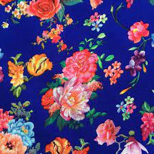 Red and blue floral decor, islamic art arabesque islamic geometric patterns, design, blue, electric blue, islam png. Viscose Royal Blue Floral Patterned Fabric Dressmaking
