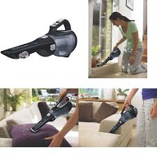 The people who are using black and decker hand vac are recommending to others who have been waiting for a vac which can clean the pet hair. Cordless Hand Vacuum Cleaner Portable Bagless Handheld Lithium Battery Home Car Blackdecker Portable Vacuum Handheld Vacuum Cleaner Car Vacuum Cleaner
