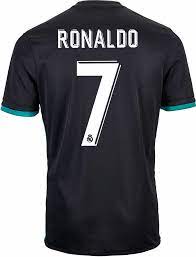 #1 site for sports memorabilia. 2017 18 Adidas Kids Cristiano Ronaldo Real Madrid Away Jersey Soccerpro