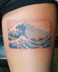 Great wave tattoo, austin, texas. Whiplash Tattoo The Great Wave Off Kanagawa Whipped By Jonti