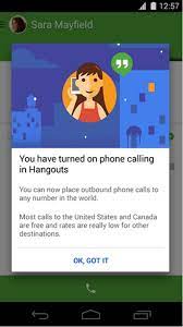 ¿qué es hangouts dialer apk? Hangouts Dialer 0 1 100944346 Descargar Para Android Apk Gratis