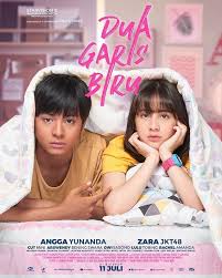 Dua Garis Biru Two Blue Stripes Starring Angga Yunanda Zara Jkt48 Directed By Ginatri S Noer Stripes Film Free Movies Movies