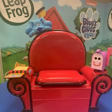 Is That A Clue We Can T Get Enough Of All These Cute Blue S Clues And You Toys Blues Clues Blues Clues Thinking Chair Blue S Clues