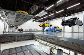 A Stunning Garage Speedshop Type One By Torafu Architects Garage Design Car Workshop Auto Repair Shop