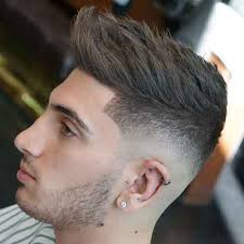 Mid fade cortes de pelo hombre degradado en pico : Low Fade Degradado Bajo Acabado En Pico Novocom Top