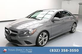 2016 Mercedes Benz Cla Class Cla 250 Texas Direct Auto 2016 Cla 250 Used Turbo 2l I4 16v Automatic Fwd Sedan Premium Cla 250 Mercedes Benz Benz