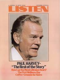 PAUL HARVEY-- "The Rest of the Story"