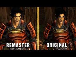 onimusha warlords ps4 remaster vs original ps2 graphics comparison youtube resident evil the originals adventure games