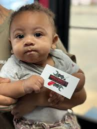 An early customer showing some super cute support. Monserrate's Auto  Solutions