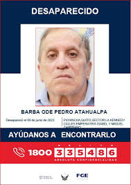 Pedro Barba Estrella, hijo de Pedro Atahualpa Barba, comenta el apoyo que  recibió por parte de Asfadec en la localización de su padre